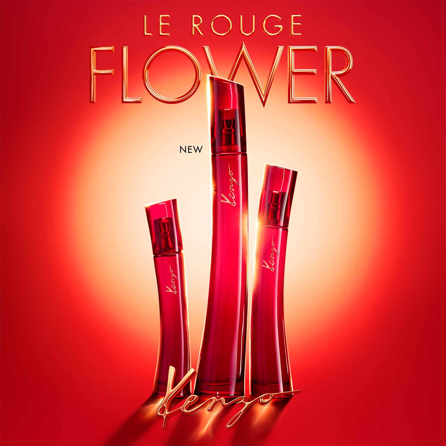 KENZO FLOWER LE ROUGE