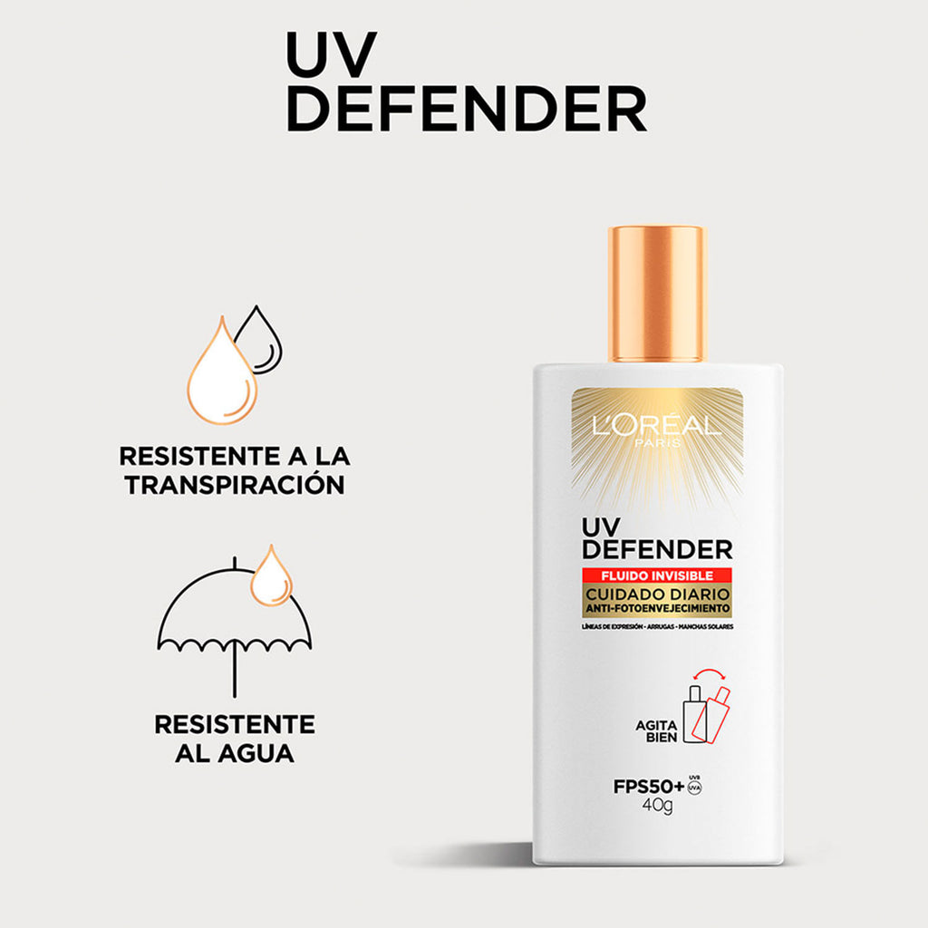 UV DEFENDER FLUIDO INVISIBLE FPS50+