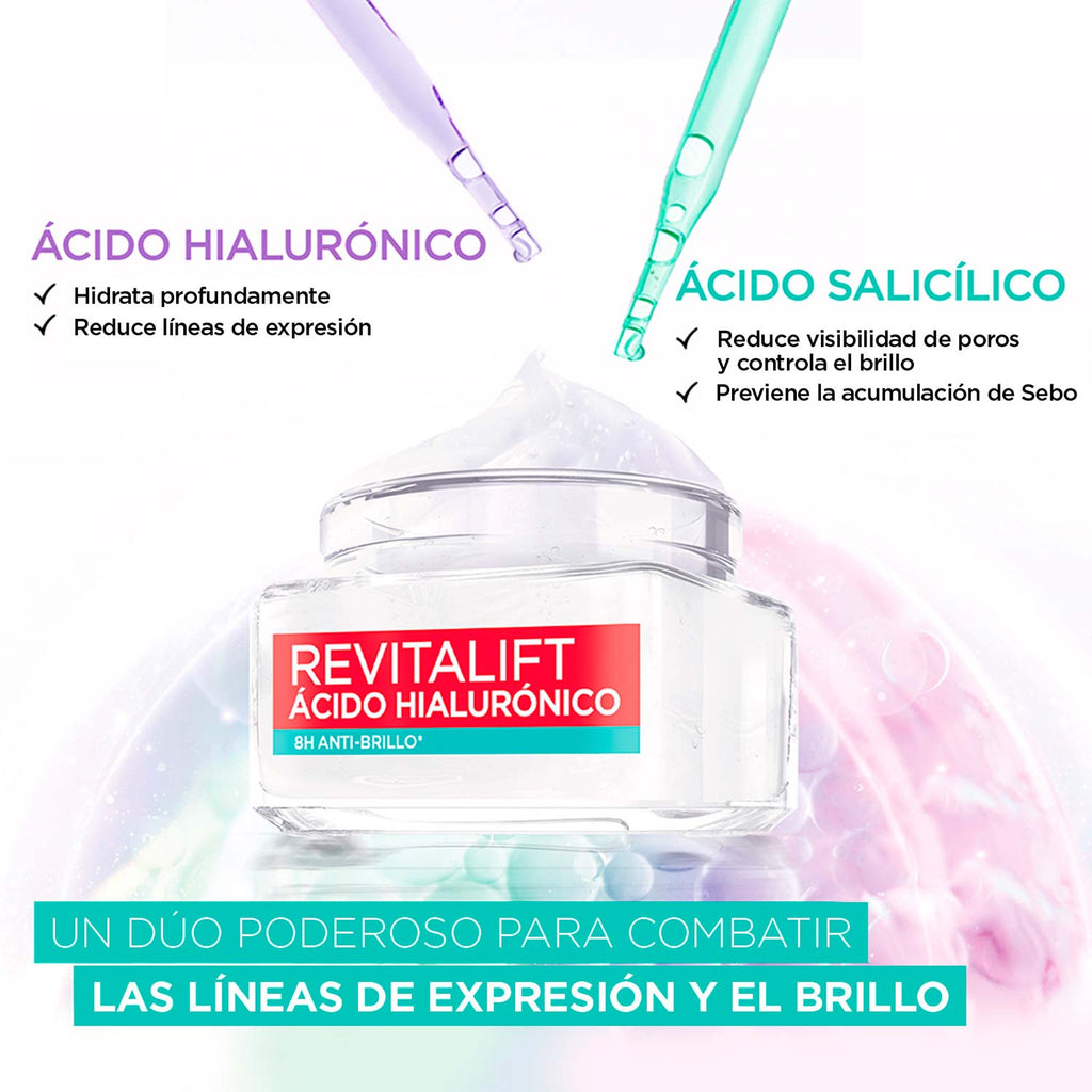 Acido Hialuronico Revitalift en gel de L´oreal Paris