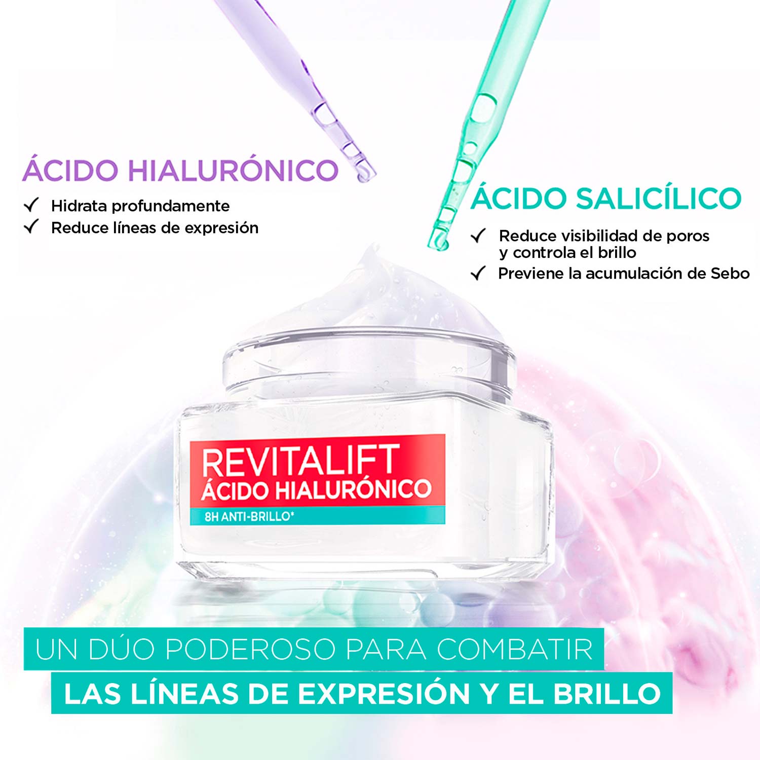 Acido Hialuronico Revitalift en gel de L´oreal Paris