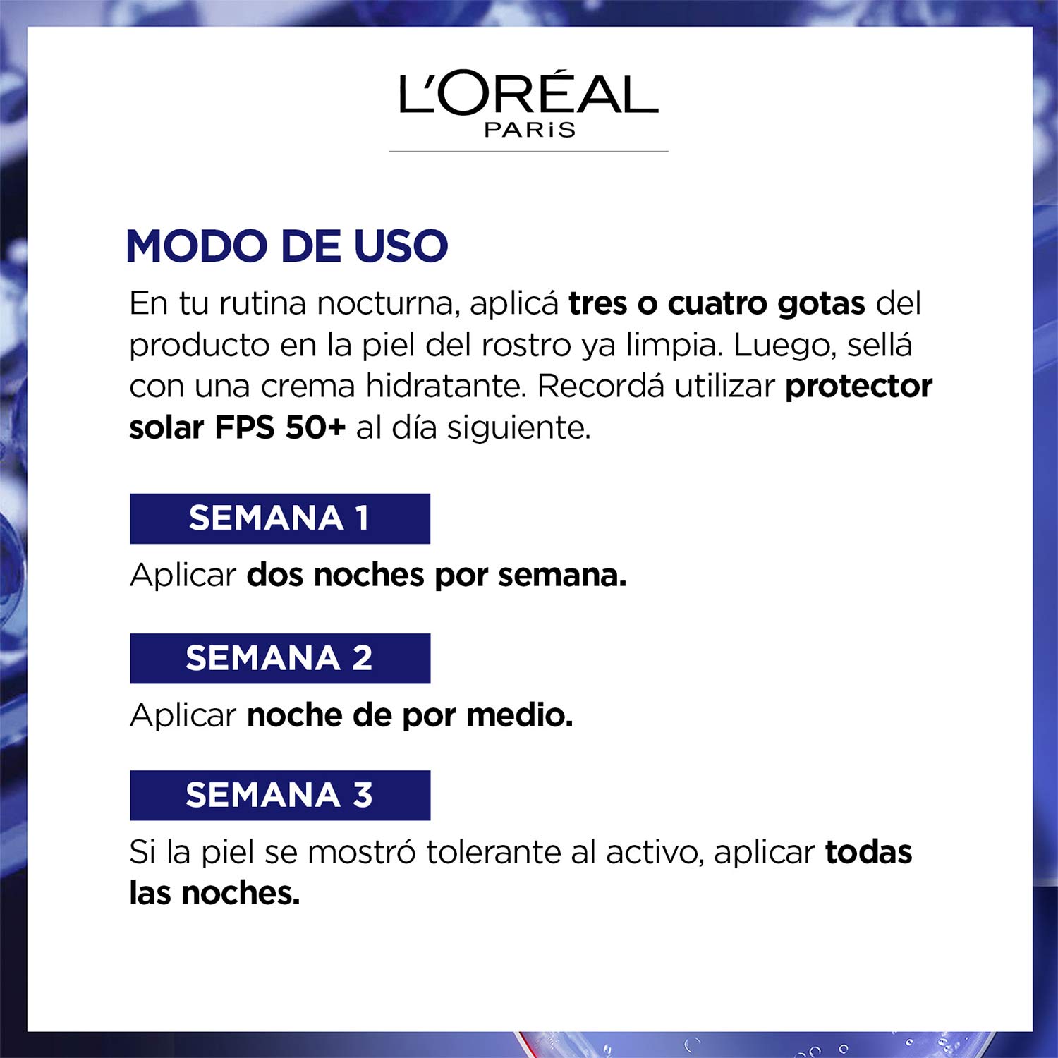 Revitalift Sérum Retinol Puro | Antiedad y Renovación