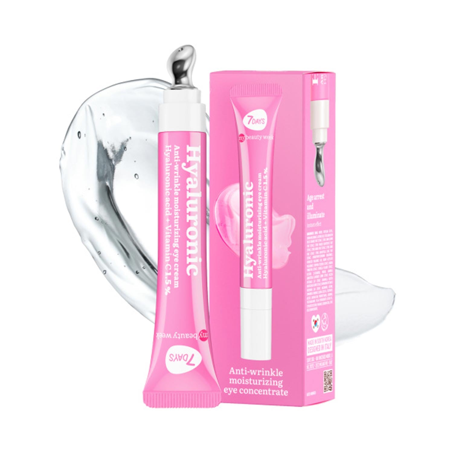 7DAYS MBW EYE CREAM ANTI-WRINKLE MOISTURIZING EYE CREAM HYALURONIC