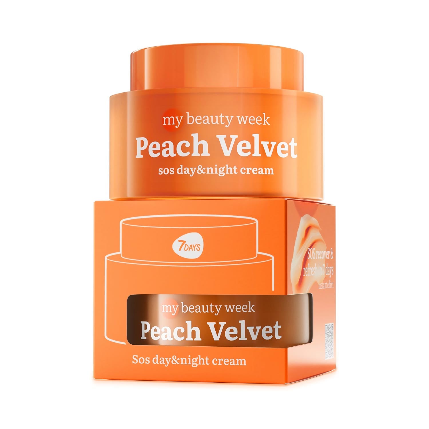7DAYS MY BEAUTY WEEK S.O.S CREAM PEACH VELVET
