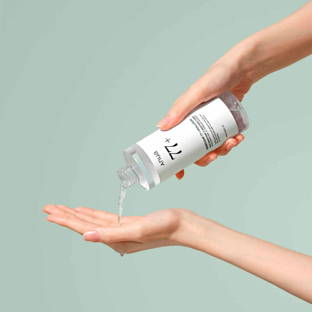 ANUA HEARTLEAF 77 + HYALURON SOOTHING TONER