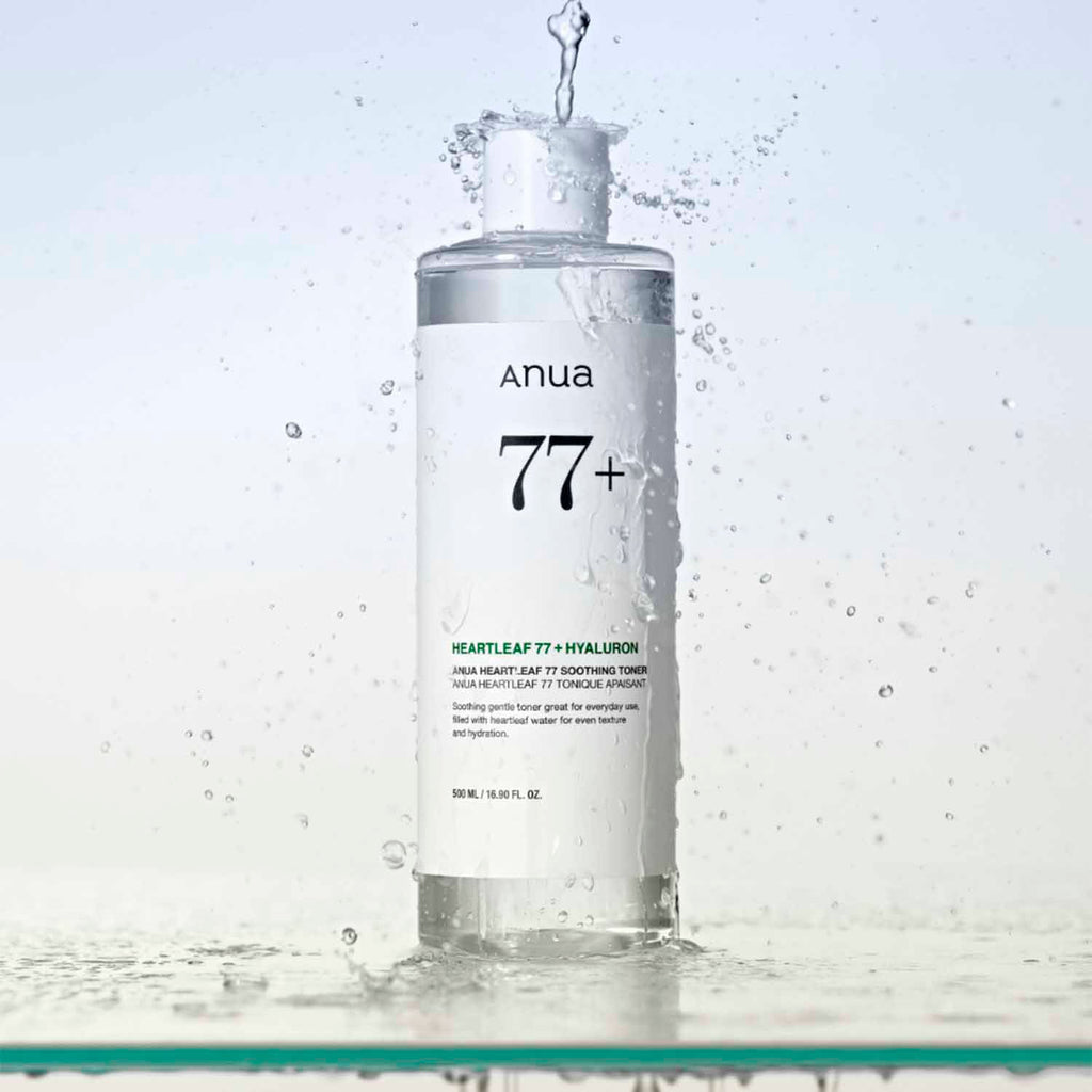 ANUA HEARTLEAF 77 + HYALURON SOOTHING TONER