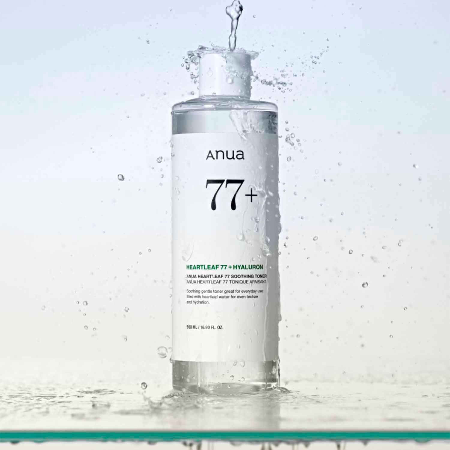 ANUA HEARTLEAF 77 + HYALURON SOOTHING TONER