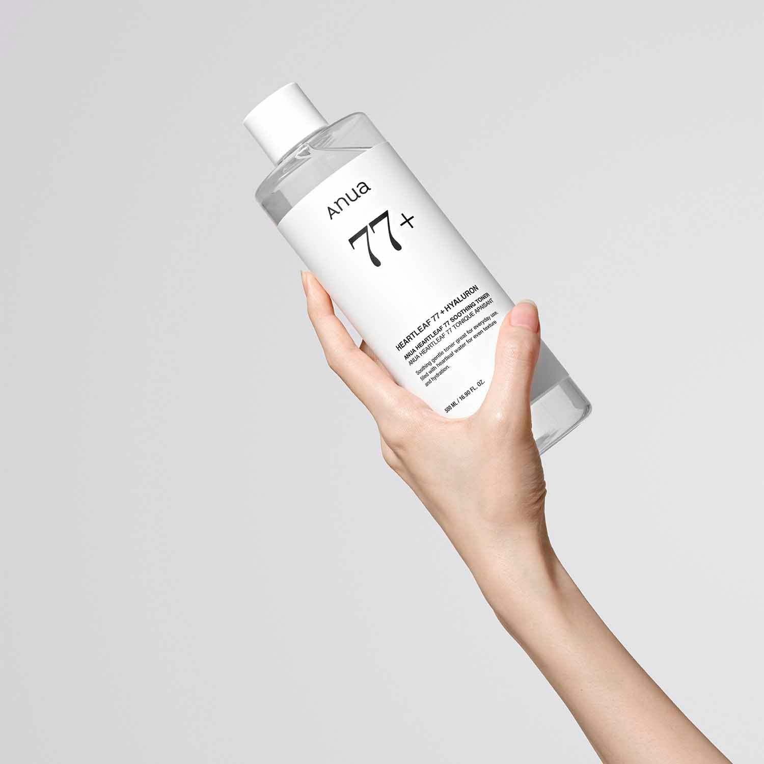ANUA HEARTLEAF 77 + HYALURON SOOTHING TONER