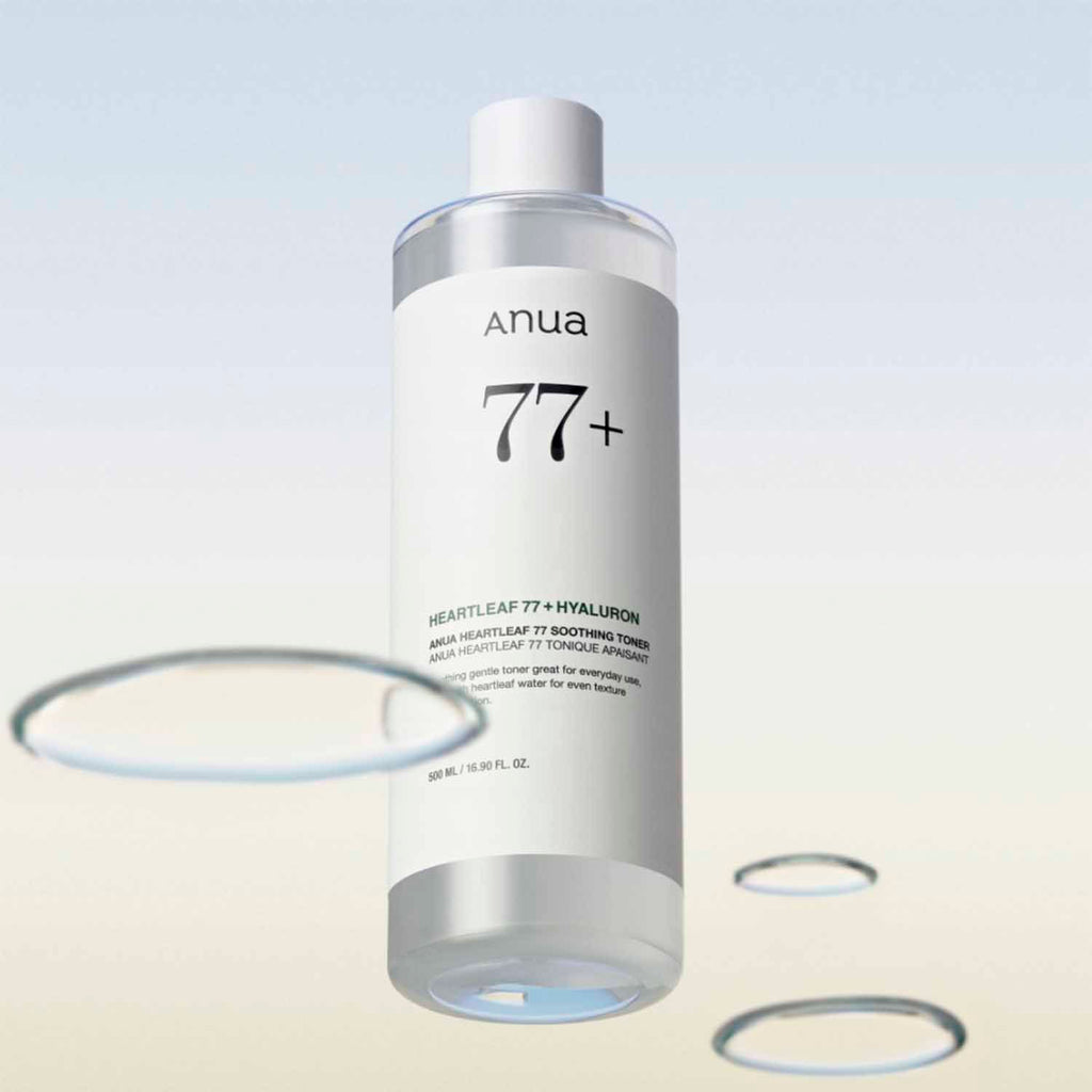 ANUA HEARTLEAF 77 + HYALURON SOOTHING TONER