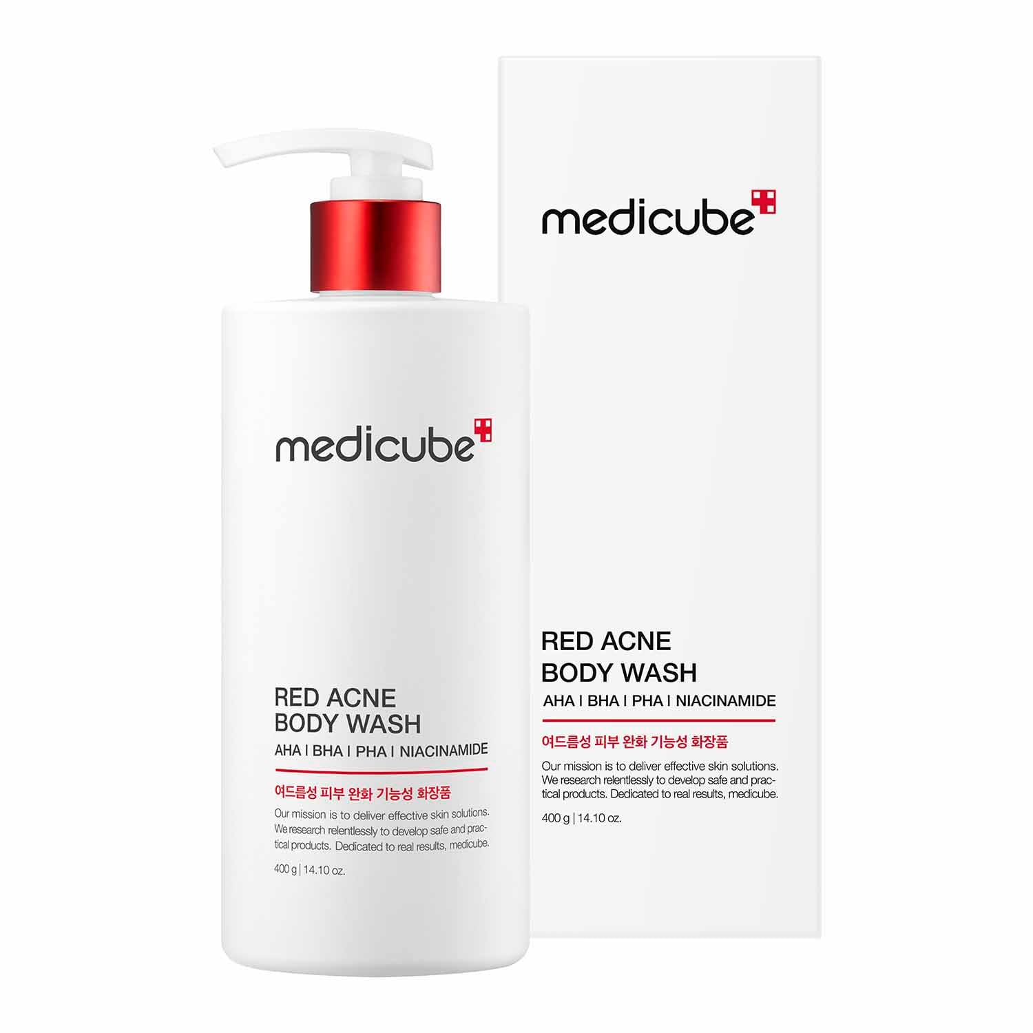 RED ACNE BODY WASH