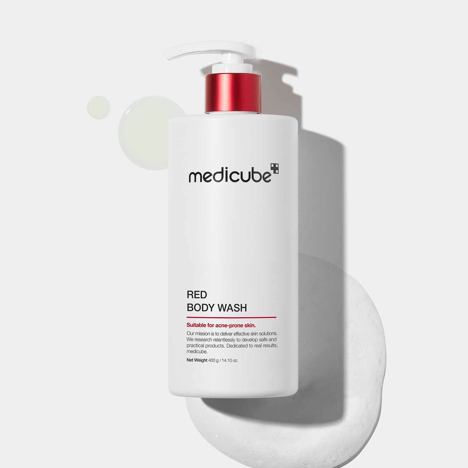 RED ACNE BODY WASH