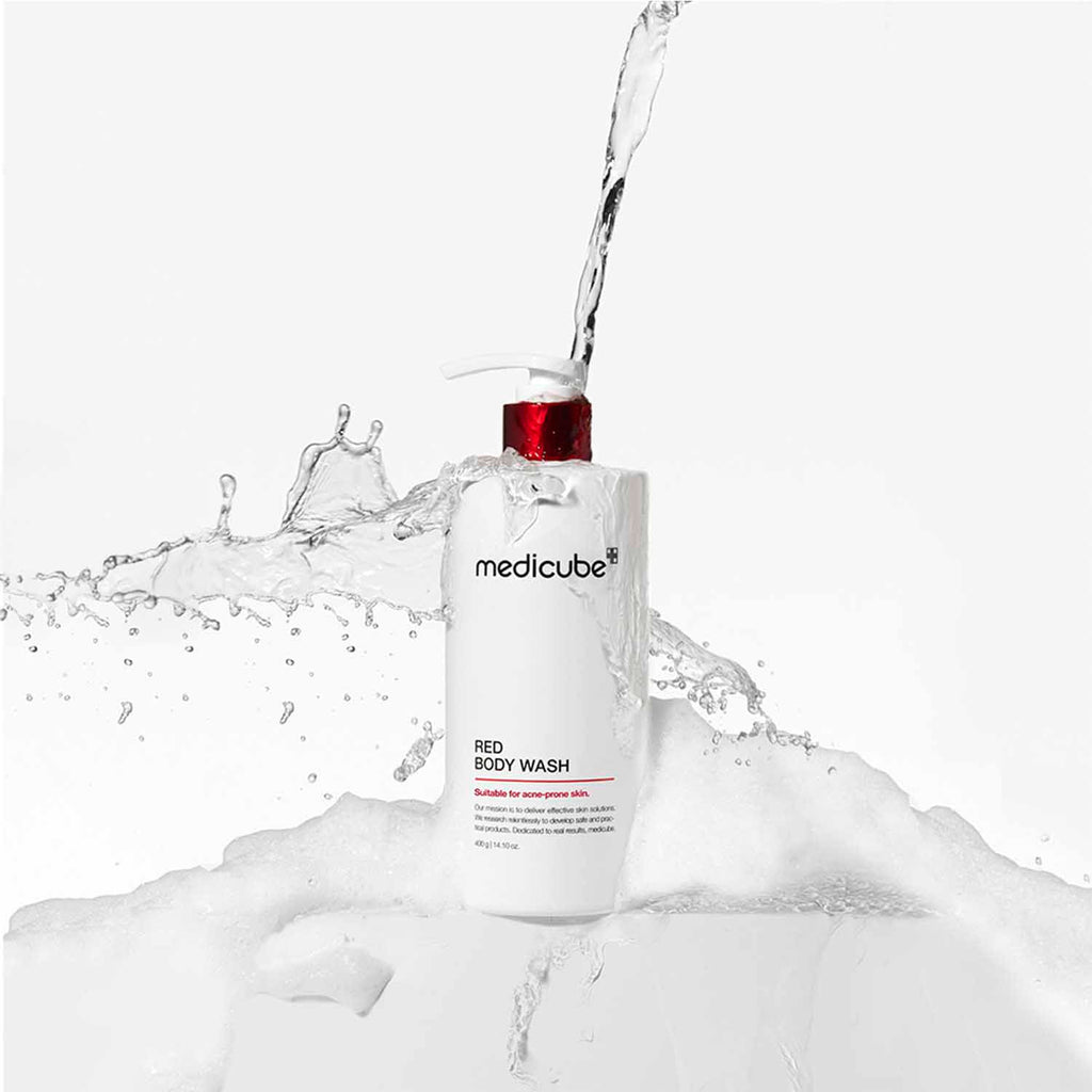 RED ACNE BODY WASH