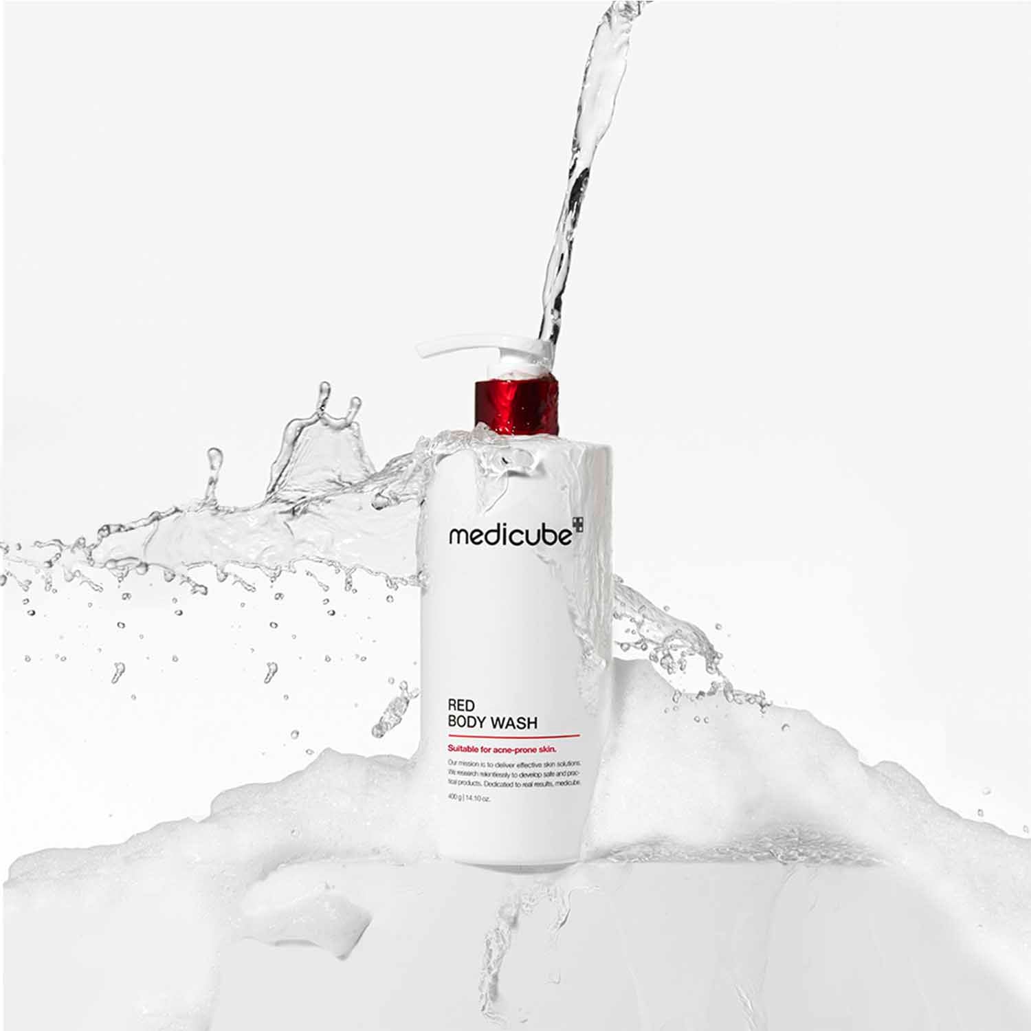 RED ACNE BODY WASH