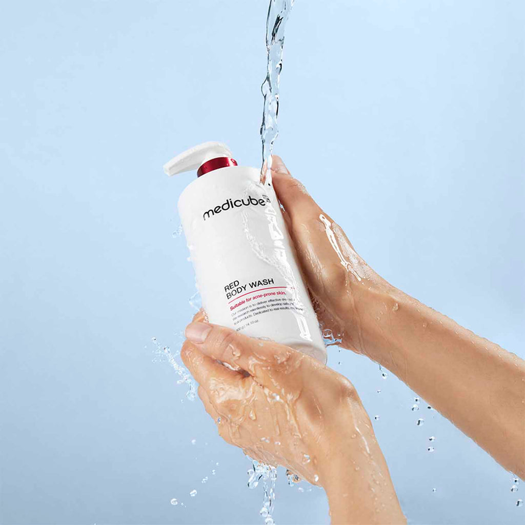 RED ACNE BODY WASH
