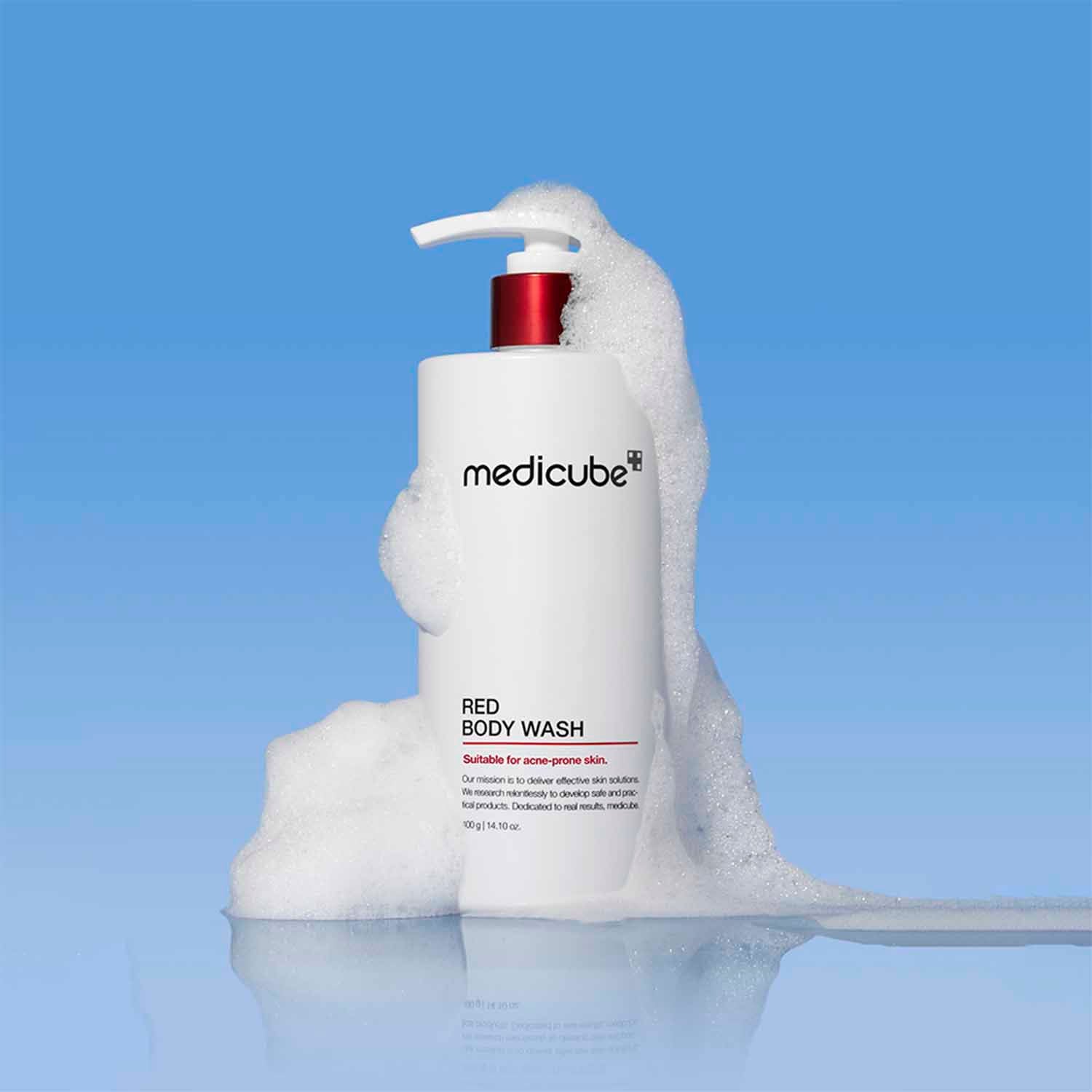 RED ACNE BODY WASH