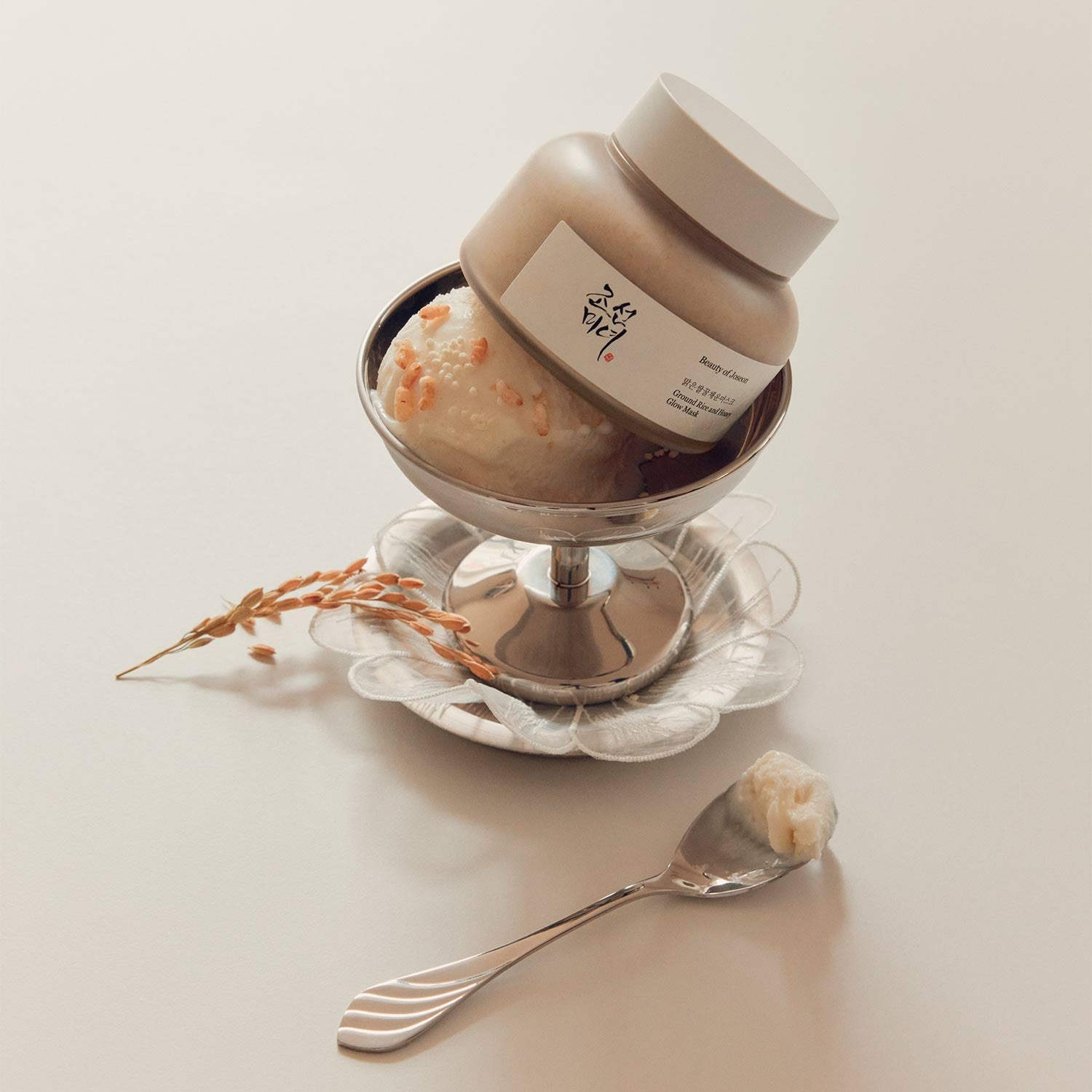 GROUND RICE AND HONEY GLOW MASK