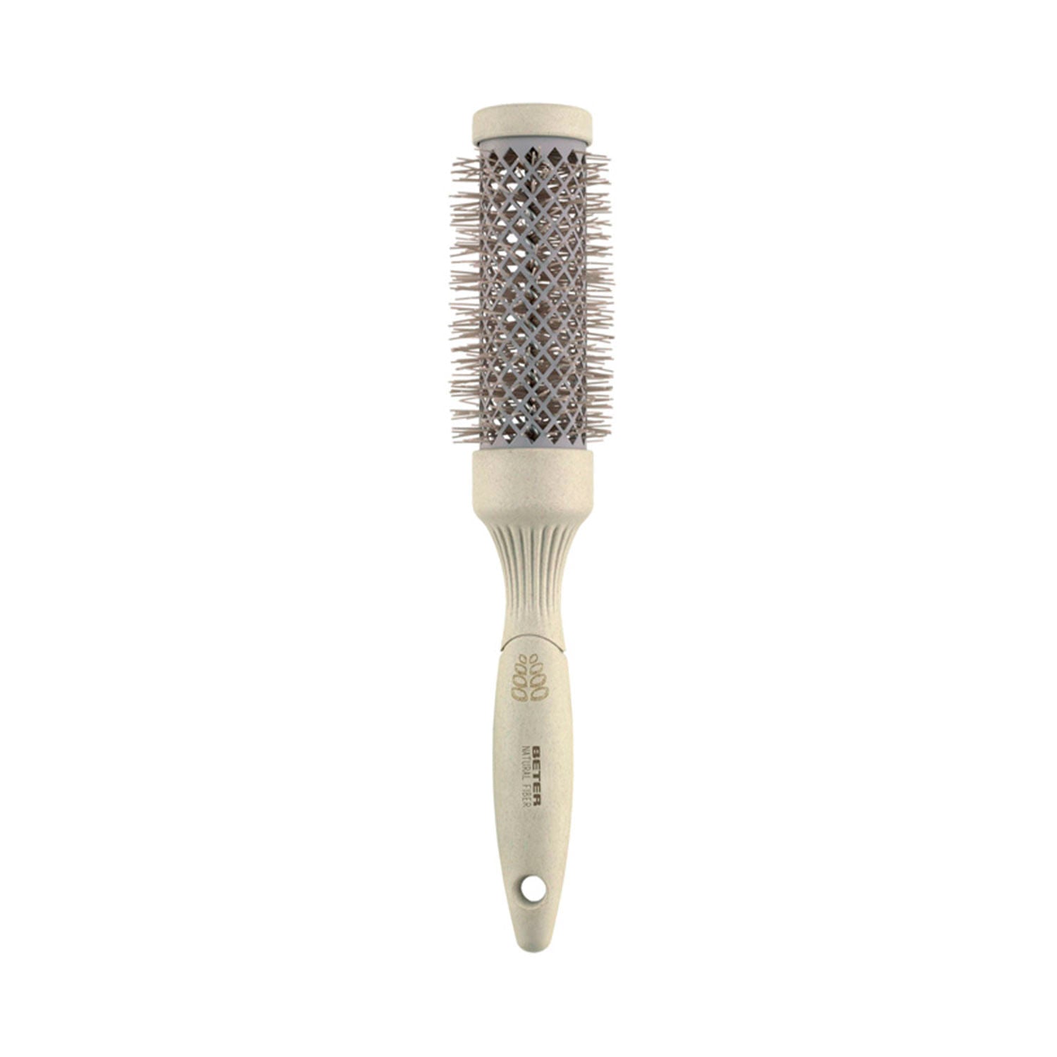 NATURAL FIBER CEPILLO TÉRMICO DE CERÁMIC