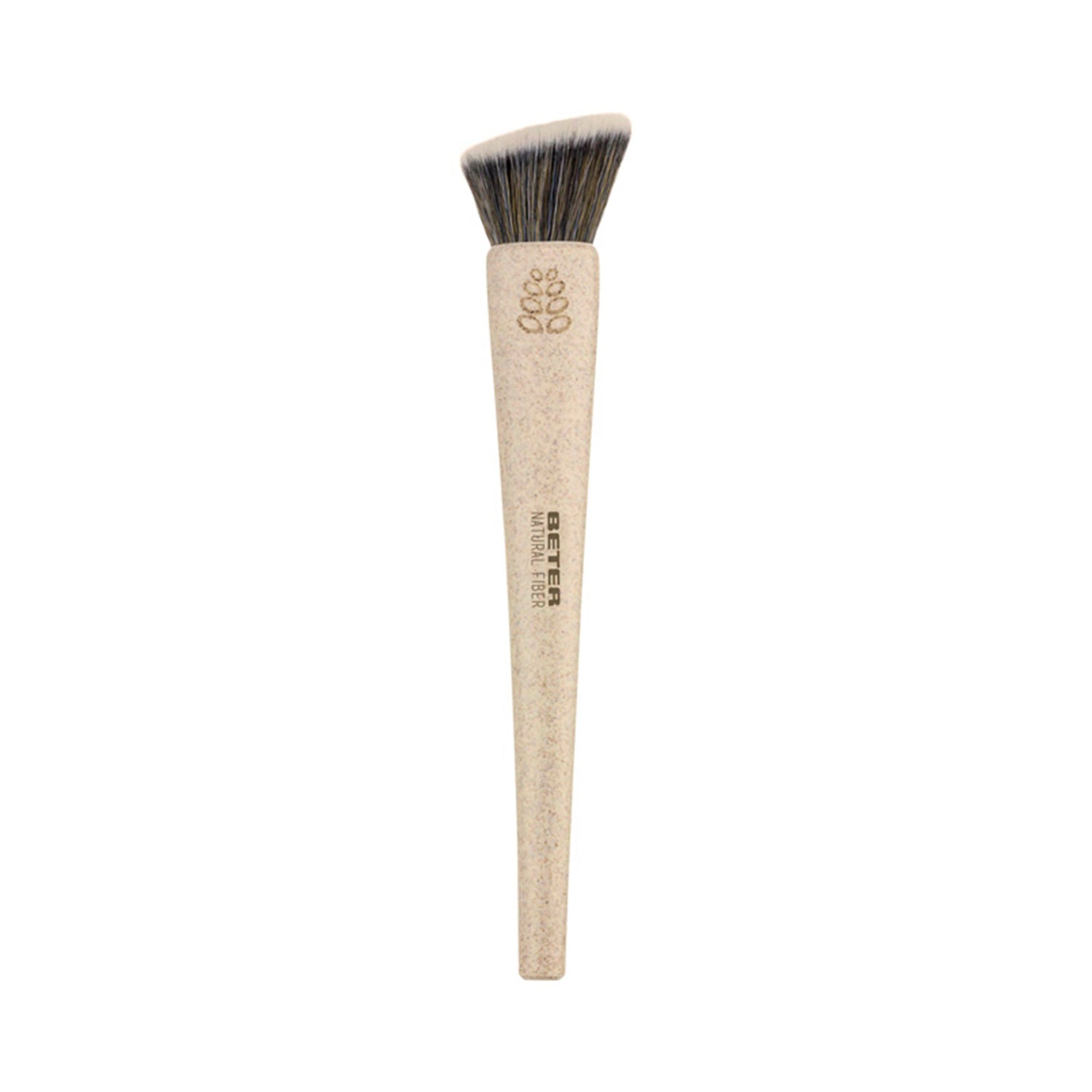 NATURAL FIBER BROCHA FLAT TOP KABUKI PELO SINTETICO