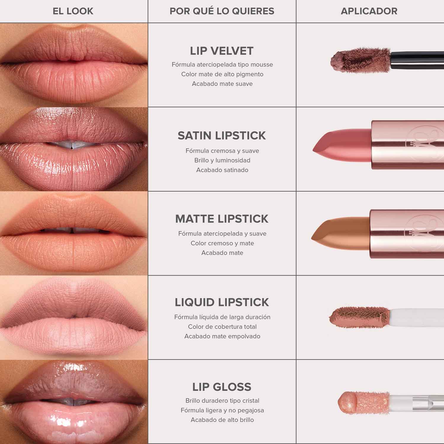 LIPSTICK SATIN