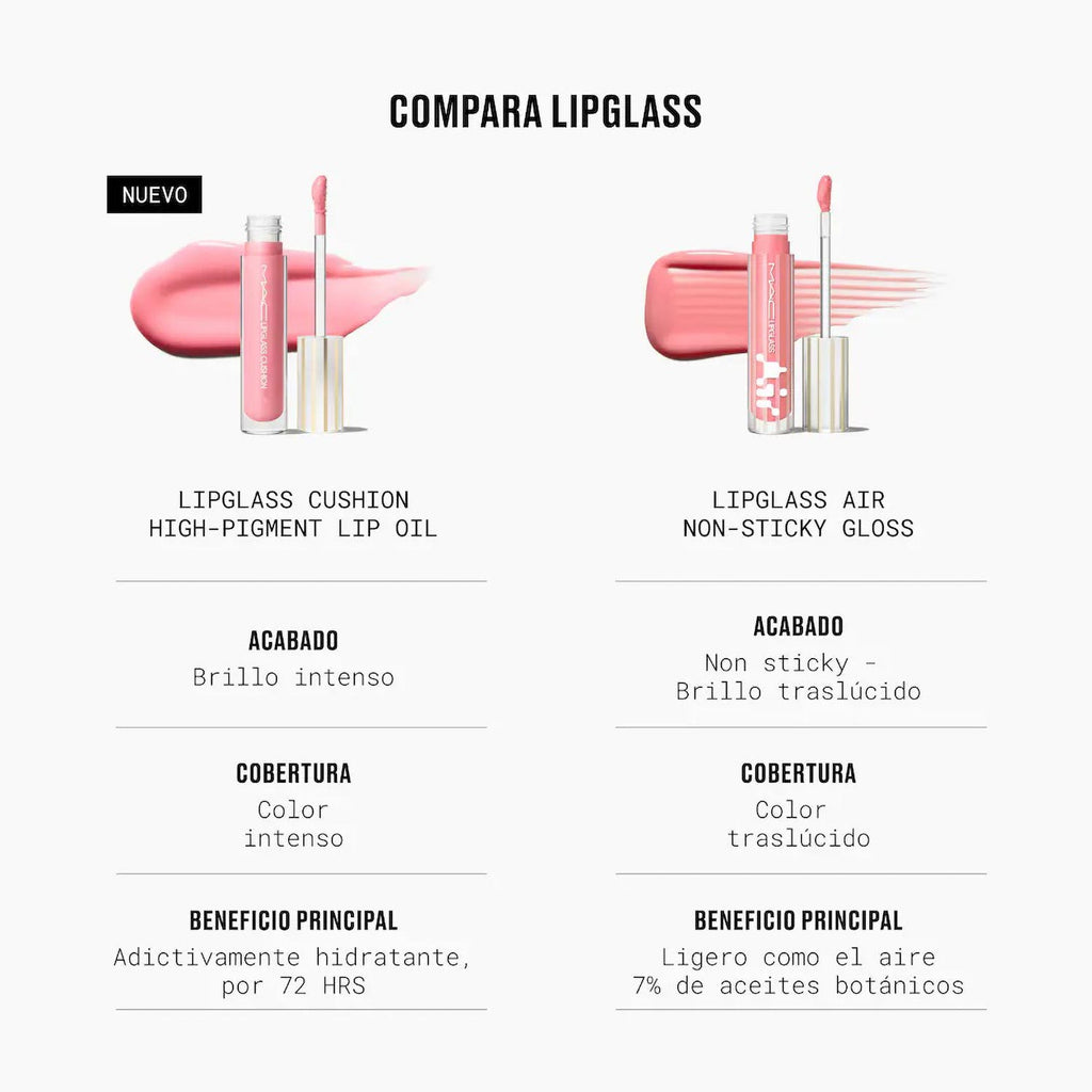 LIPGLASS CUSHION HIGH-PIGMENT LIP OIL