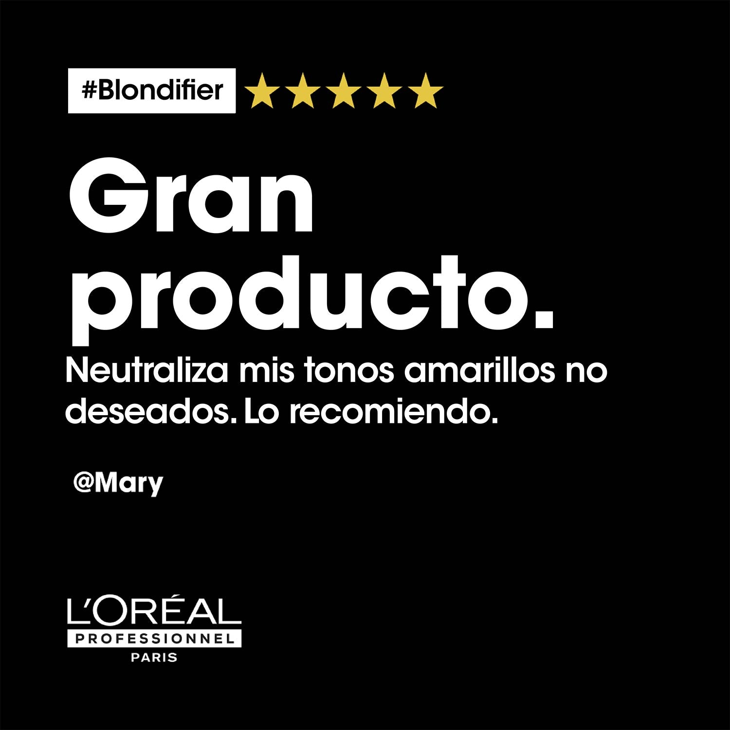 Blondifier Masque