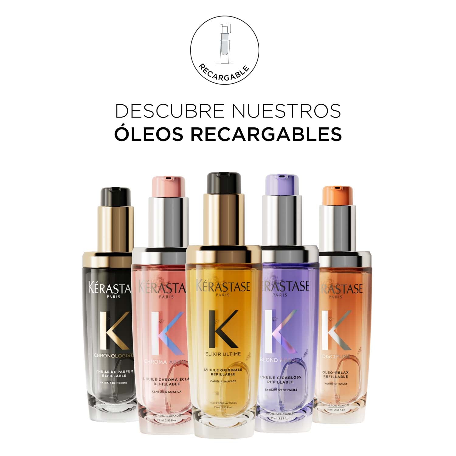 K REFILL ÓLEO L'HUILE CICAGLOSS 75ML