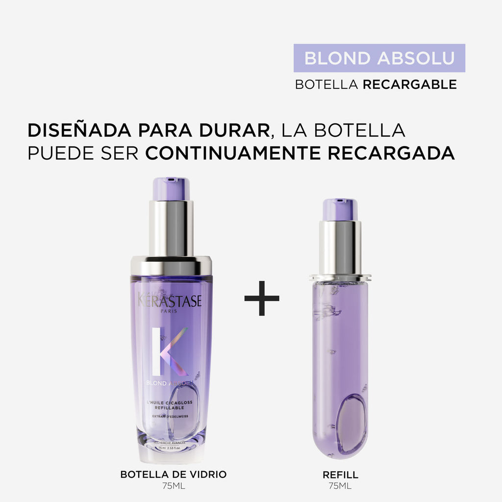 BLOND ABSOLU L'HUILE CICAGLOSS REFILLABLE