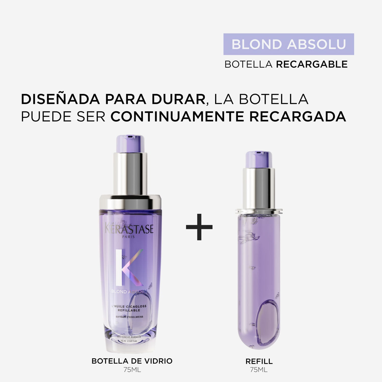 BLOND ABSOLU L'HUILE CICAGLOSS REFILLABLE