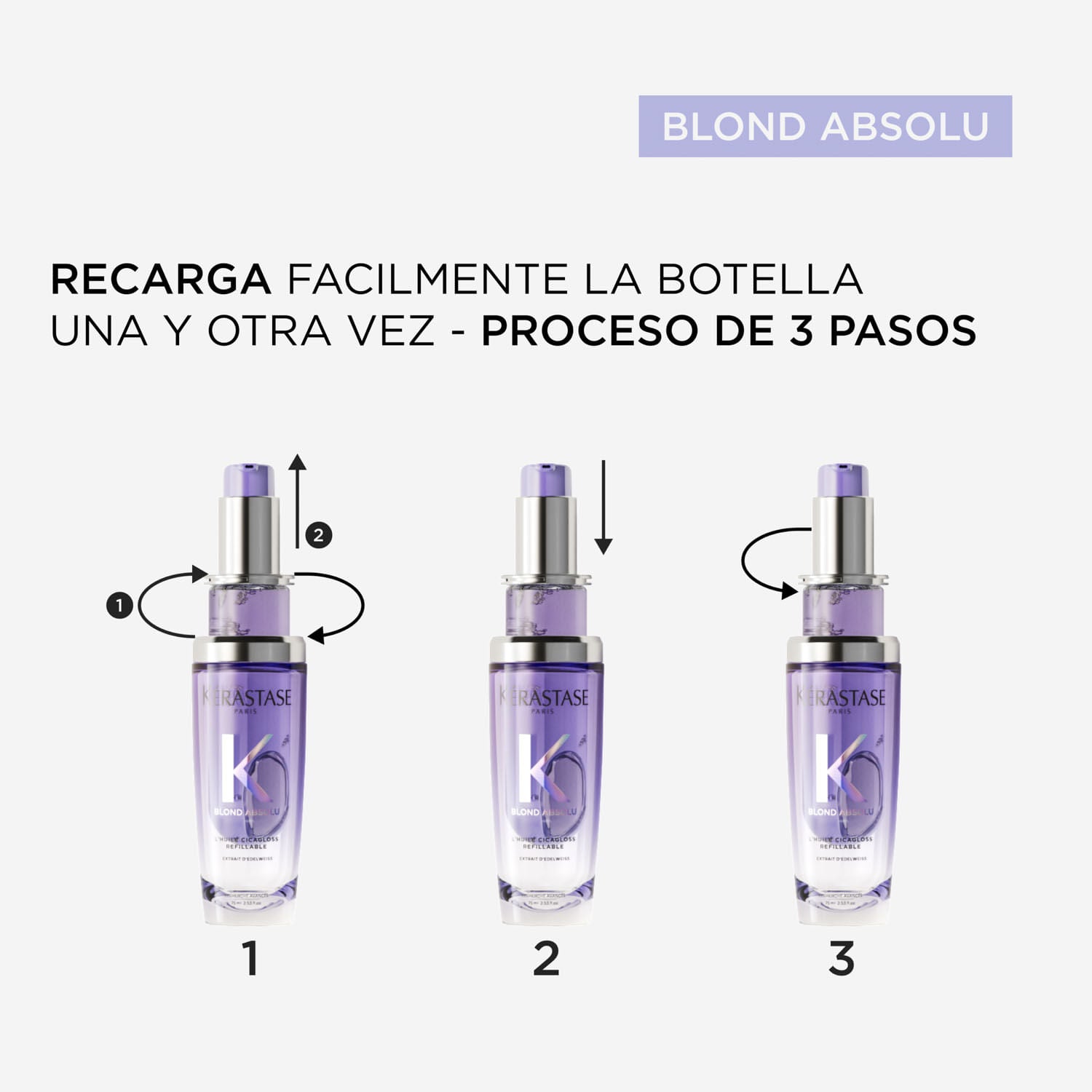 BLOND ABSOLU L'HUILE CICAGLOSS REFILLABLE