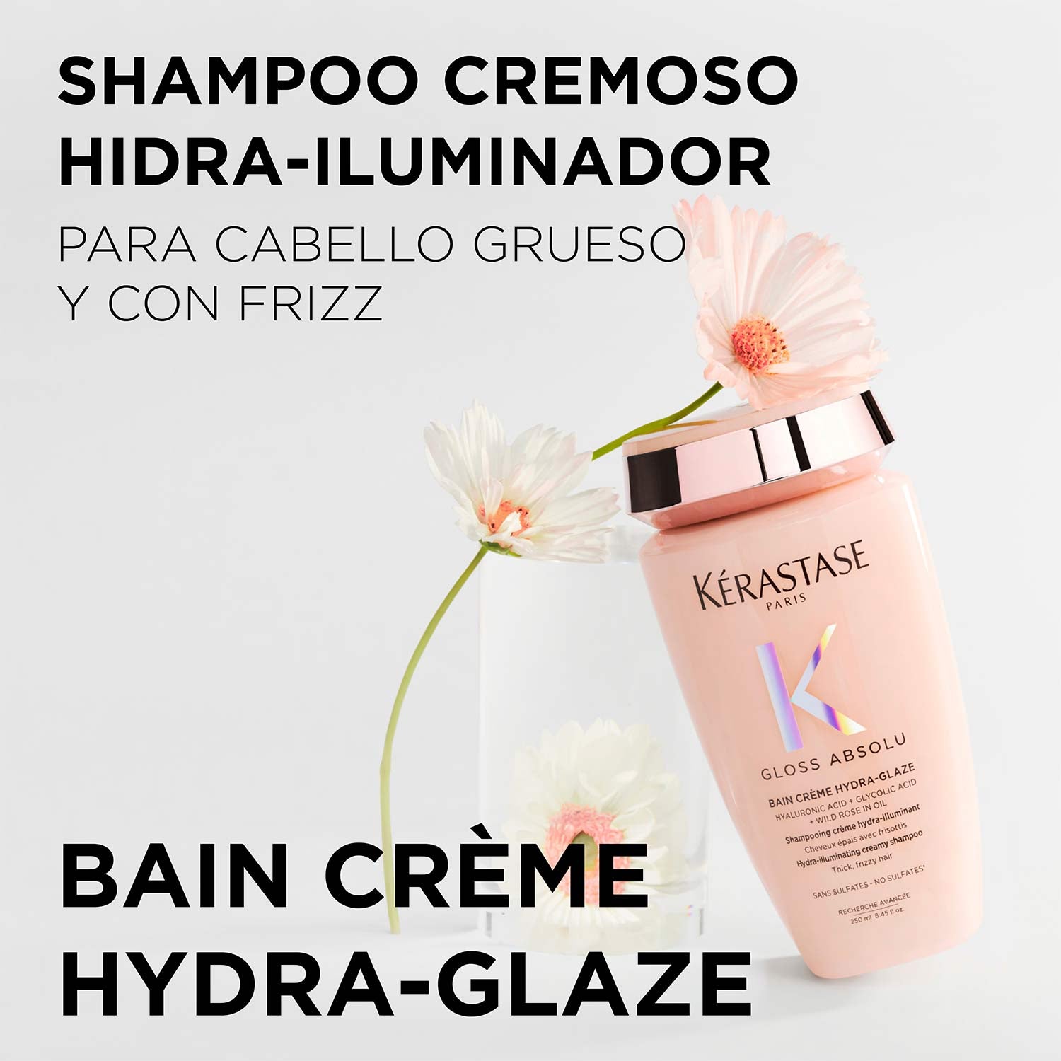 GLOSS ABSOLU CREME BAIN HYDRA-GLAZE SHAMPOO