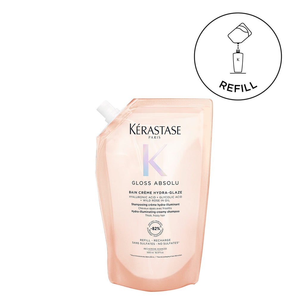 GLOSS ABSOLU CREME BAIN HYDRA-GLAZE SHAMPOO REFILL