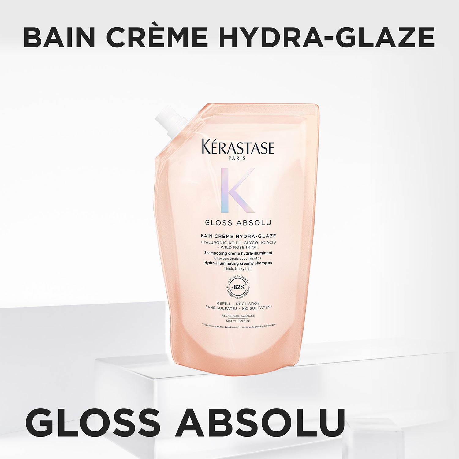 GLOSS ABSOLU CREME BAIN HYDRA-GLAZE SHAMPOO REFILL