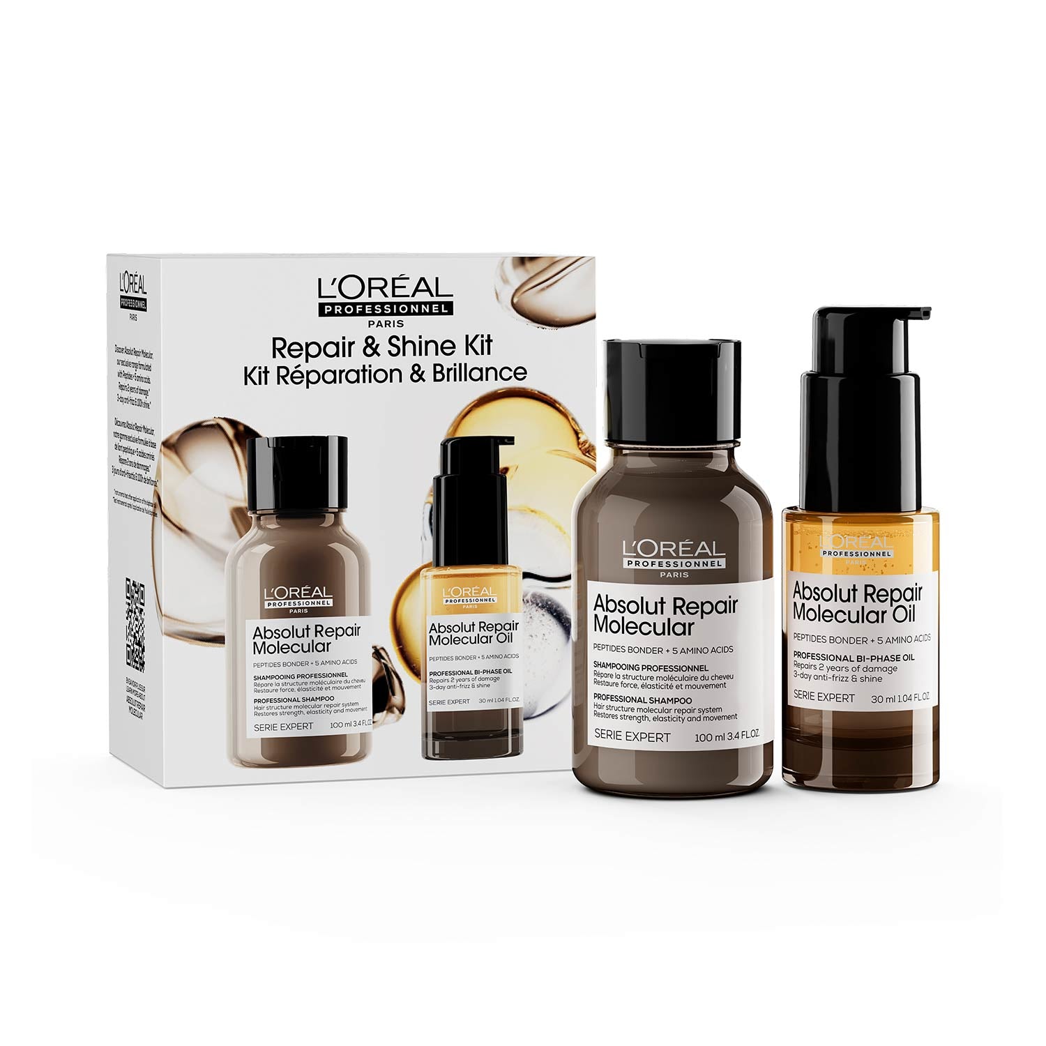 ABSOLUT REPAIR MOLECULAR MINI DUO OIL SET